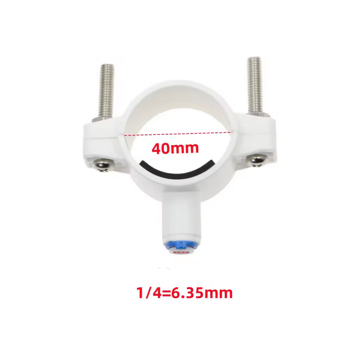 Collier de prise en charge 40mm  1/4" pushfit