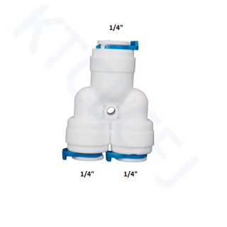 Diviseur en Y rapide 1 Pushfit 1/4"x3