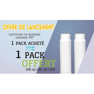 Promo 2 Packs de 2 Cartouches de déminéralisation pour autoclave